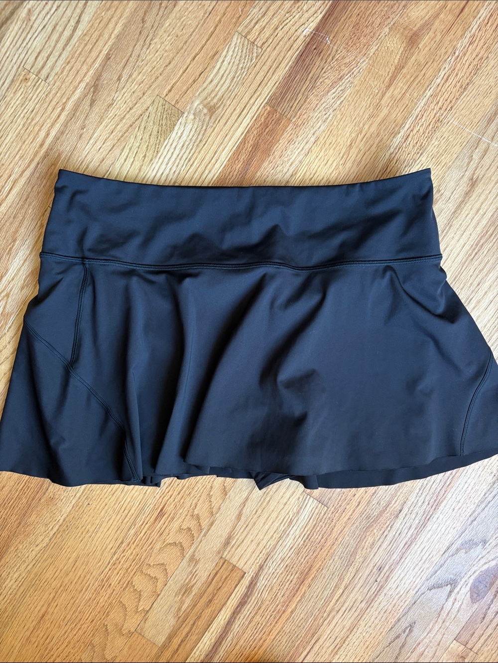 Athleta XL Black Performance Skort with Built-In Shorts